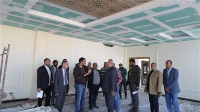 محافظ الوادي الجديد يتفقد الموقف التنفيذي لمجمع المصالح الحكومية المميكن