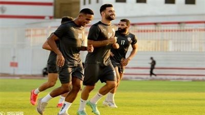 تدريبات بدنية خاصة للاعبي الزمالك في مران اليوم 