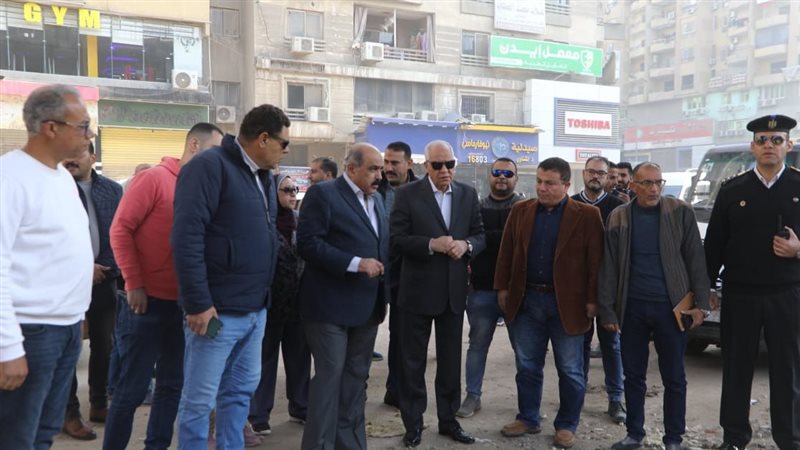 محافظ الجيزة يتفقد