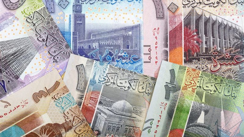 سعر الدينار الكويتي،