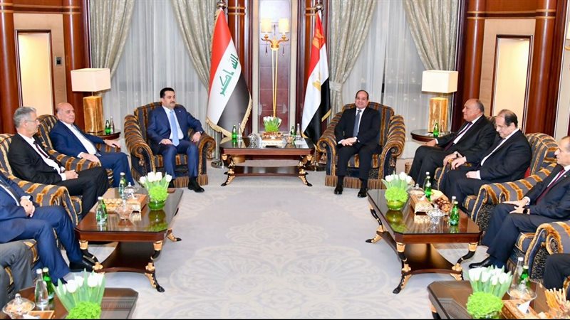 القمة المصرية العراقية