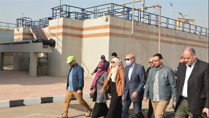 محافظ القليوبية يتفقد