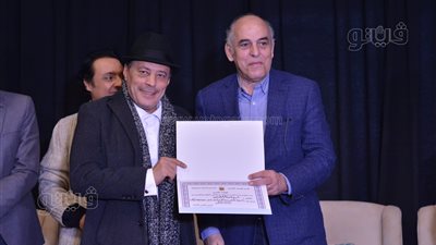 تكريم نجوم مسلسل الضاحك الباكي بنادي الصيد المصري|صور 