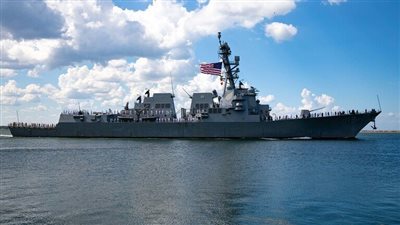 الجيش الأمريكي يتسلم مدمرة عسكرية جديدة (فيديو) 