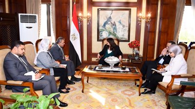 سها جندي تبحث إجراءات إنشاء الشركة الاستثمارية للمصريين بالخارج 