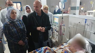 مسعود يتفقد الخدمات الطبية بمركز ومدينة كفر صقر شرقية