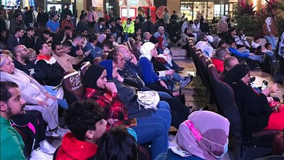 فرحة جنونية للمغاربة والمصريين بالتجمع وأكتوبر بالهدف الأول في البرتغال (فيديو وصور)