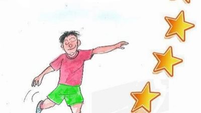 صعود المغرب للمربع الذهبي في كاريكاتير فيتو