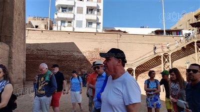 إقبال كثيف من السياح على آثار الأقصر (فيديو وصور) 