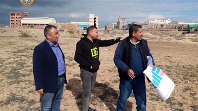  تسليم مستثمرين أجانب قطع أراضي بالمنطقة الصناعية بجمصة 