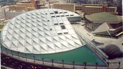 محاضرة عن تجديد أول كنيسة قبطية بعد الفتح العربي لمصر بمكتبة الإسكندرية 