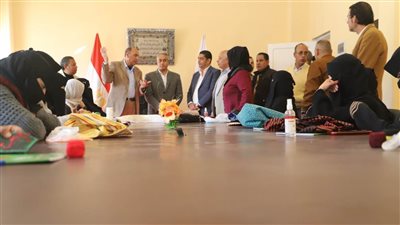 وزير القوى العاملة يكلف بتوفير وحدة متنقلة لتدريب البدويات على المشغولات اليدوية 