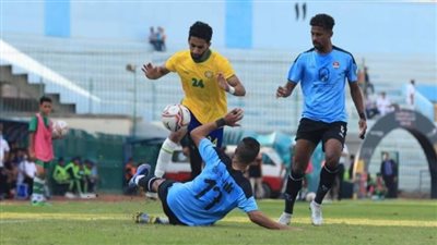 الدوري الممتاز، تعادل إيجابي بين غزل المحلة والداخلية في الشوط الأول 