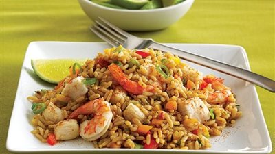  طريقة عمل الأرز بالسي فود (فيديو)