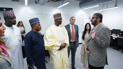 رئيس الأكاديمية العربية بالإسكندرية يلتقي سفير نيجيريا لدى القاهرة