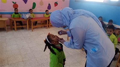 محافظ الوادي الجديد: تطعيم ٢٢ ألف طفل في اليوم الأول للحملة