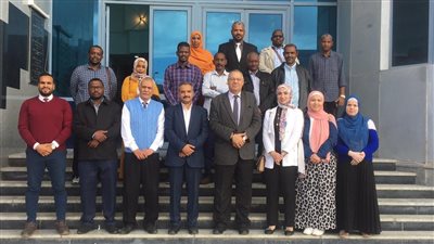 دورة تدريبية لوفد من السودان بهيئة الرقابة على الصادرات والواردات (صور)