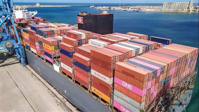 تداول 33 سفينة بضائع متنوعة بميناء دمياط 