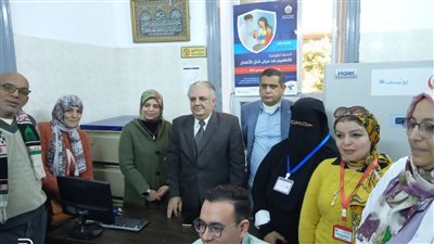 وكيل صحة الدقهلية يتابع حملة التطعيم ضد شلل الأطفال 