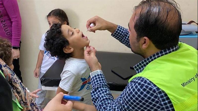 تطعيم ضد شلل الأطفال،