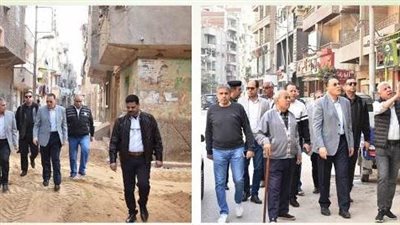  محافظ الشرقية يتابع تجميل شوارع الحسينية 