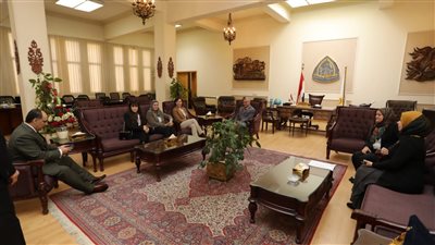 جامعة الزقازيق تستقبل وفد هيئة أمديست وبرنامج الجامعات بالوكالة الأمريكية 