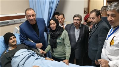 20 صورة ترصد احتفاء مستشفى العاشر الجامعي بزيارة الخطيب