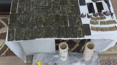 مصرع أخطر تاجر مخدرات وإصابة زوجته في اقتحام وكر لتجارة المخدرات بالدقهلية 