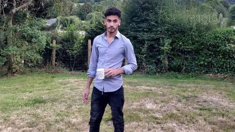 الشاب المتوفى مصطفى