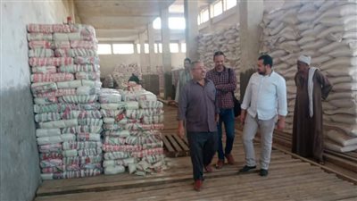 ضبط 669 طن أرز مخبأ في مخازن المحتكرين.. حملات على الأسواق تحرر 1827 قضية تموينية 