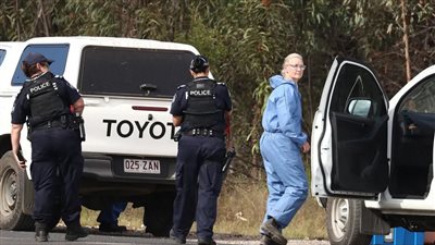 حريق ضخم يلتهم مبنى وسط أستراليا (فيديو)