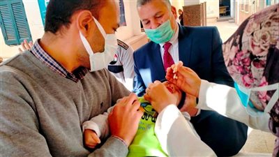 تطعيم 780 ألف طفل ضد شلل الأطفال في سوهاج