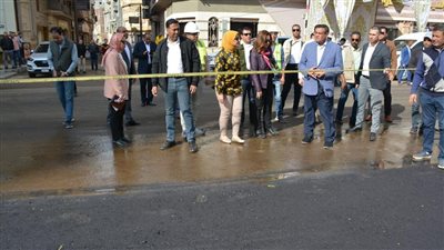 وزير التنمية المحلية ومحافظ دمياط يتابعان مشروع تطوير المناطق غير المخططة