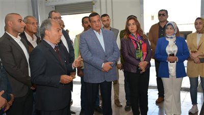 وزير التنمية المحلية ومحافظ دمياط يتابعان مشروع تطوير محور السيالة - بورسعيد