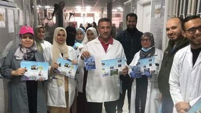 ندوة للعاملين بمستشفى أبو كبير عن ترشيد استهلاك المياه