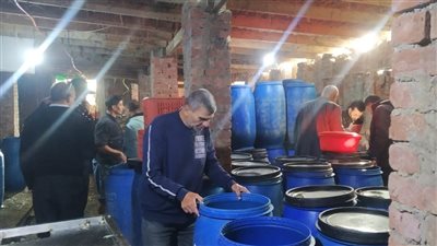 ضبط مصنع مخللات بدون ترخيص في الدقهلية