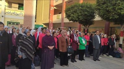 قوافل متابعة لمدارس شمال الجيزة (صور)