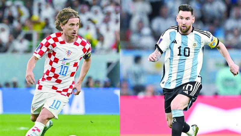 ميسي ومودريتش، فيتو