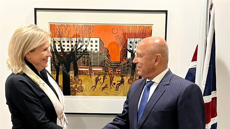 وزير النقل ووزيرة