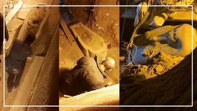 موجودة أسفل بدروم على عمق 240 مترا.. إسدال الستار على عصابة مقبرة عين شمس الأثرية (فيديوجراف)