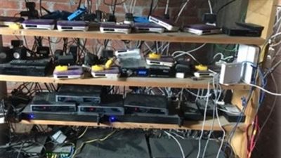 ضبط محطة بث تليفزيونى بدون ترخيص ضمت 15 ألف مشترك في البحيرة 