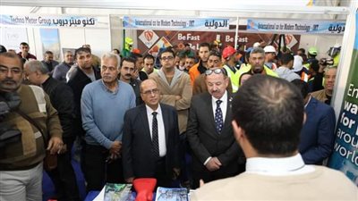 افتتاح معرض منتجات السلامة والصحة المهنية بمياه الإسكندرية