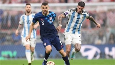 كأس العالم 2022، استمرار التعادل السلبي بين الأرجنتين وكرواتيا بعد 30 دقيقة