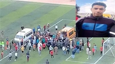 وزير الرياضة يقدم العزاء لأسرة لاعب مطروح 