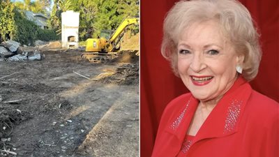 هدم منزل الممثلة بيتي وايت بعد عام من وفاتها (صور)