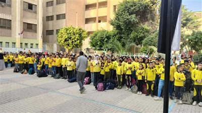 قافلة لمتابعة العملية التعليمية بالجيزة
