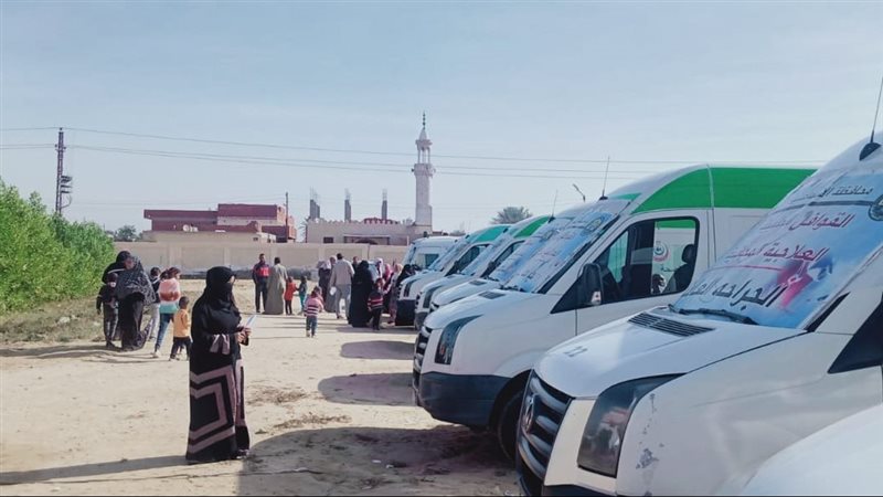 قافلة طبية، فيتو