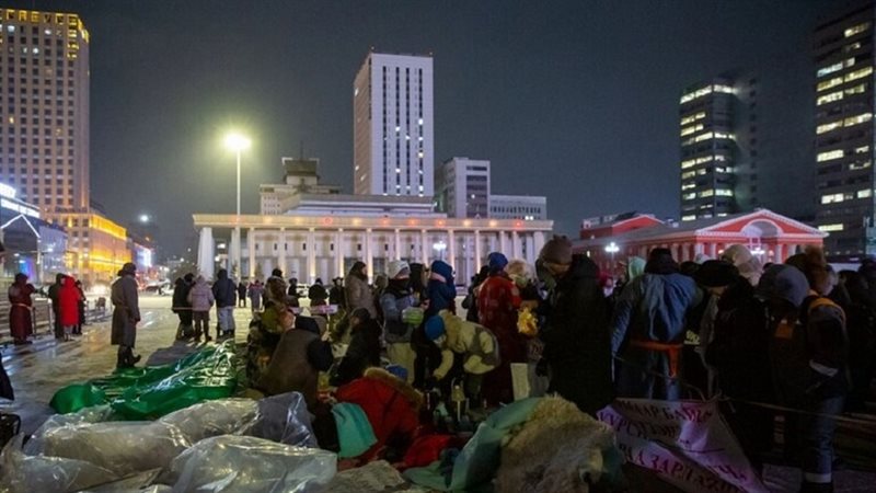 احتجاجات منغوليا،
