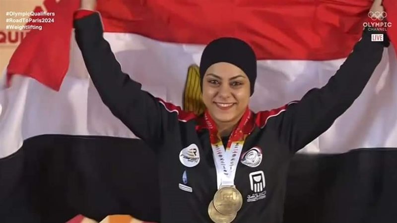 اللاعبة سارة سمير،