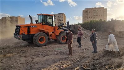 رفع كفاءة التحويلة المرورية المؤدية إلى مطلع الطريق الدائري (صور)